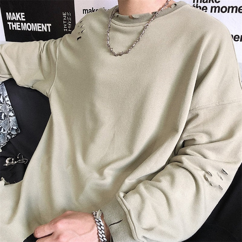 NOIR THORN CHAIN NECKLACE